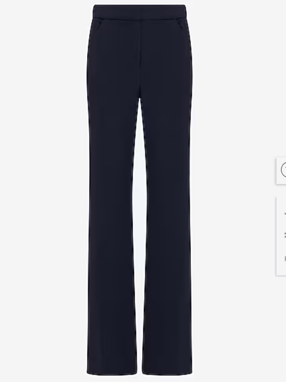 Express Editor Signature Stretch Mid Rise Bootcut Pant